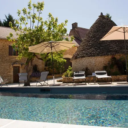 Aux Bories De Marquay, D'hotes Avec Piscine Et Pres De Sarlat Bed & Breakfast Marquay