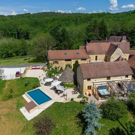 Aux Bories De Marquay, D'hotes Avec Piscine Et Pres De Sarlat 住宿加早餐酒店