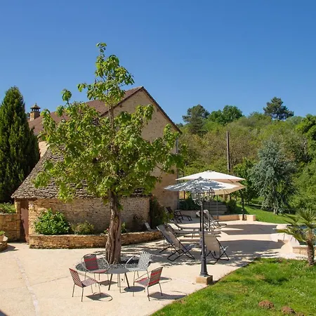 Aux Bories De Marquay, D'hotes Avec Piscine Et Pres De Sarlat 4* 马尔凯
