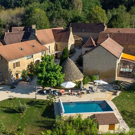 Aux Bories De Marquay, D'hotes Avec Piscine Et Pres De Sarlat 4* 马尔凯