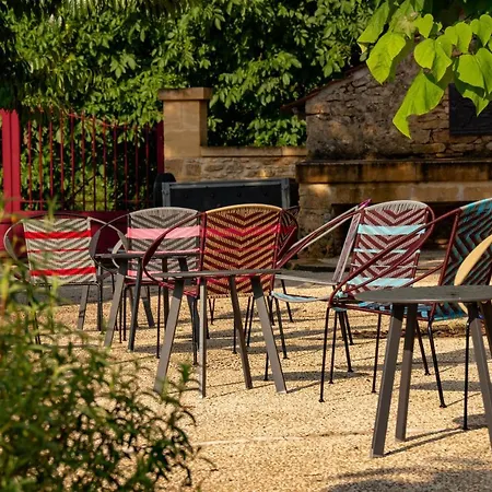 住宿加早餐酒店 Aux Bories De Marquay, D'hotes Avec Piscine Et Pres De Sarlat 马尔凯