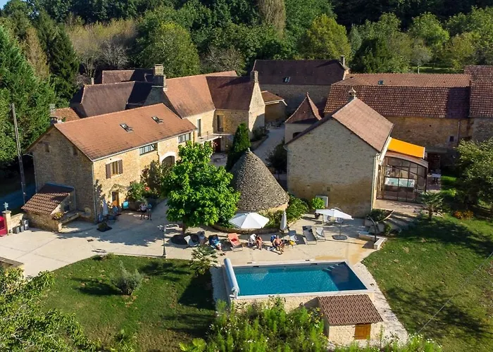 Aux Bories De Marquay, D'hotes Avec Piscine Et Pres De Sarlat 4* Marquay